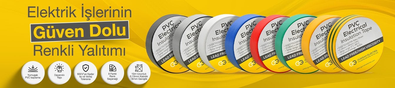 Günsan Elektrik İzolasyon Bantları