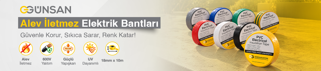 Günsan Elektrik İzolasyon Bantları