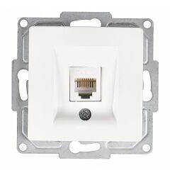 Günsan Visage Beyaz Nümeris Telefon Prizi (Cat3) Mekanizma