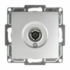 Günsan Visage Gümüş TV Prizi (Geçişli-Sonlu) Mekanizma