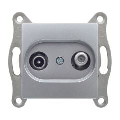 Günsan Visage Gümüş Uydu Prizi Sonlu (TV-Sat) Mekanizma