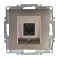 Günsan Visage Mocha Tekli Data Prizi (RJ45 Cat6) Mekanizma