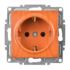 Günsan Visage Meşe Topraklı Priz Mekanizma