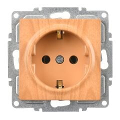 Günsan Visage Akçaağaç Topraklı Priz Mekanizma