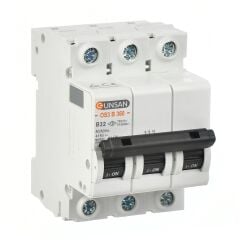 Günsan Valta Otomatik Sigorta 3 Kutup 6kA B Tip 32A