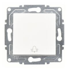 Günsan Eqona Beyaz Zil Butonu Mekanizma