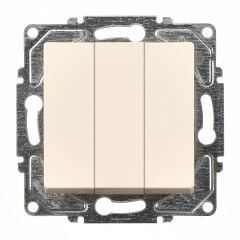 Günsan Eqona Krem Üçlü Anahtar Mekanizma