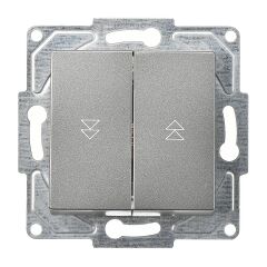 Günsan Eqona Füme Jaluzi Kumanda Anahtarı (İki Düğmeli) Mekanizma