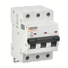 Günsan Valta Otomatik Sigorta 3 Kutup 10kA B Tip 40A