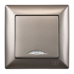 Günsan Visage Mocha Işıklı Anahtar