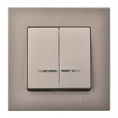 Günsan Eqona Mocha Işıklı Komütatör