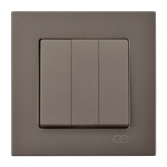 Günsan Eqona Mocha Üçlü Anahtar