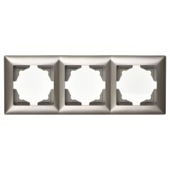 Günsan Visage Mocha Üçlü Çerçeve