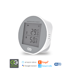 Günsan Akıllı Wifi Sıcaklık ve Nem Sensörü Tuya & Smart Life Uyumlu