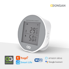Günsan Akıllı Wifi Sıcaklık & Nem Sensörü Tuya & Smart Life Uyumlu
