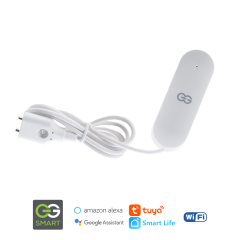 Günsan Akıllı Wifi Su Kaçak Sensörü (Kablolu) Tuya & Smart Life Uyumlu
