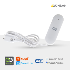 Günsan Akıllı Wifi Su Kaçağı Dedektörü (Kablolu) Tuya & Smart Life Uyumlu
