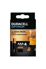 Optimum Alkalin AAA İnce Kalem Pil 4 Adet