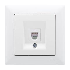 Günsan Visage Beyaz Nümeris Telefon Prizi (Cat3)