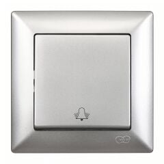 Günsan Visage Gümüş Zil Butonu