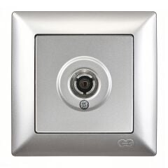 Günsan Visage Gümüş TV Prizi (Geçişli-Sonlu)