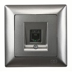 Günsan Visage Füme Tekli Data Prizi (RJ45 Cat6)