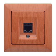 Günsan Visage Meşe Tekli Data Prizi (RJ45 Cat5)