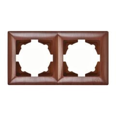 Günsan Visage Ceviz İkili Çerçeve