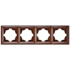 Günsan Visage Ceviz Dörtlü Çerçeve