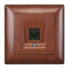 Günsan Visage Ceviz Nümeris Telefon Prizi (Cat3)