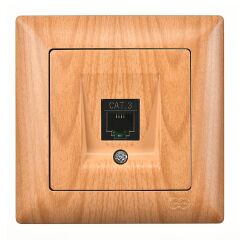 Günsan Visage Akçaağaç Nümeris Telefon Prizi (Cat3)