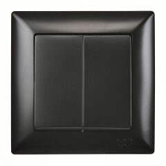 Günsan Visage Metalik Siyah Komütatör