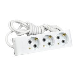 Günsan Üçlü Çocuk Korumalı Topraklı Grup Priz 2 Metre