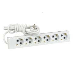 Günsan Altılı Çocuk Korumalı Topraklı Grup Priz 5 Metre