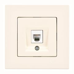 Günsan Eqona Krem Nümeris Telefon Prizi (Cat3)