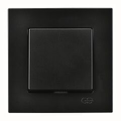 Günsan Eqona Metalik Siyah Anahtar