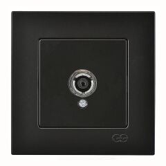 Günsan Eqona Metalik Siyah TV Prizi (Geçişli-Sonlu)