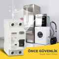 Günsan Valta Kaçak Akım Rölesi 6 kA 30 mA 25A 1 Kutup + Nötr