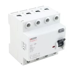 Günsan Valta Kaçak Akım Rölesi AC Tip 6kA 30mA 32A 3 Kutup + Nötr