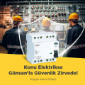 Günsan Valta Kaçak Akım Rölesi 6 kA 30 mA 32A 3 Kutup +Nötr