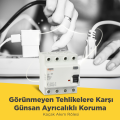 Günsan Valta Kaçak Akım Rölesi 6 kA 30 mA 40A 3 Kutup + Nötr