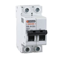 Günsan Valta Otomatik Sigorta 2 Kutup 6kA C Tip 50A