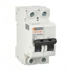 Günsan Valta Otomatik Sigorta 2 Kutup 6kA C Tip 63A