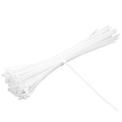 Günsan Beyaz 100'lü Kablo Bağı (25cm x 3.6mm)
