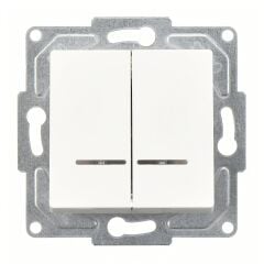 Günsan Eqona Beyaz Işıklı Komütatör Mekanizma