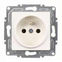 Günsan Eqona Fildişi Beyazı UPS Priz Mekanizma