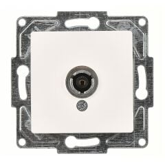 Günsan Eqona Fildişi Beyazı TV Prizi (Geçişli-Sonlu) Mekanizma