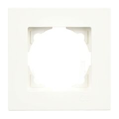 Günsan Eqona Fildişi Beyazı Tekli Çerçeve