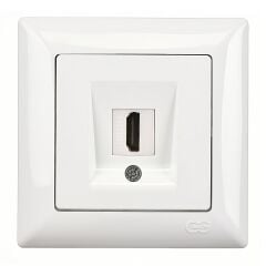 Günsan Visage Beyaz HDMI Prizi