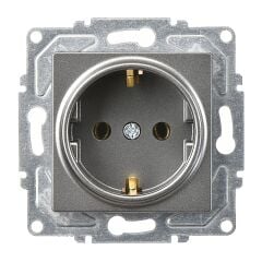 Günsan Eqona Füme Topraklı Priz Mekanizma